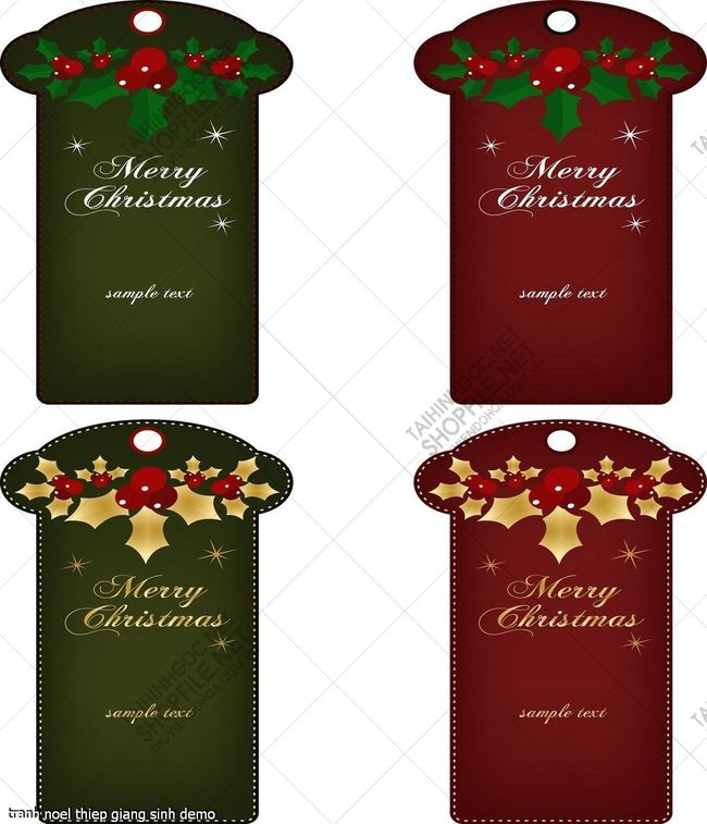 tranh noel thiep giang sinh 